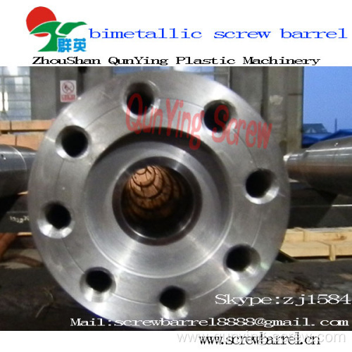 Plastic Machine Bimetallic Screw Barrel 